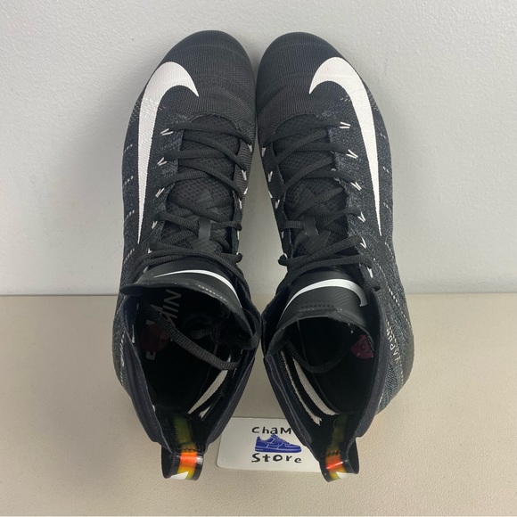 Nike Vapor Untouchable 3 Elite Flyknit Football Cleats BV6699-001 Men Sz 13.5 - Picture 6 of 9